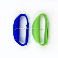 Bracelet Méid Taistil Inchaite Leachtacha Silicone Inaistrithe